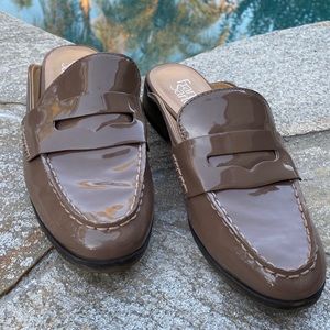 Franco Sarto Barlow Loafer Mule Taupe